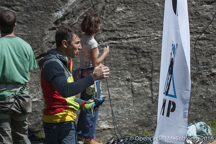 Melloblocco 2016, Val di Mello, Val Masino - Melloblocco 2016 day 3: Cristian Brenna