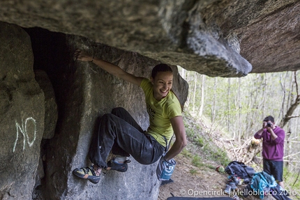 Melloblocco 2016, Val di Mello, Val Masino - Melloblocco 2016 day 3: Annalisa De Marco