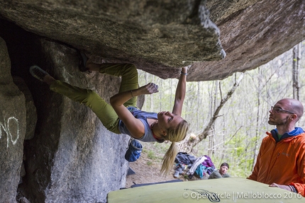 Melloblocco 2016, Val di Mello, Val Masino - Melloblocco 2016 day 3: Federica Mingolla