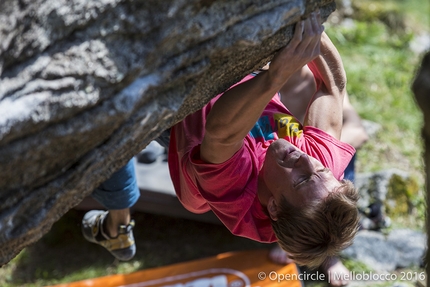 Melloblocco 2016, Val di Mello, Val Masino - Melloblocco 2016: Jorg Verhoeven