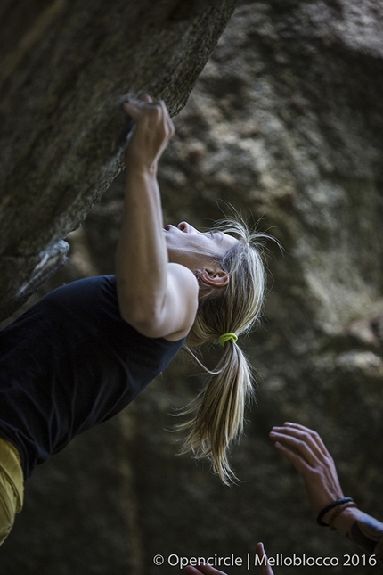 Melloblocco 2016, Val di Mello, Val Masino - Melloblocco 2016: Jenny Lavarda