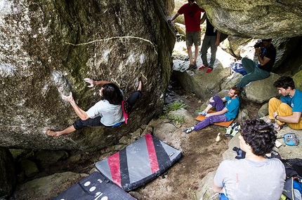 Melloblocco 2016, Val di Mello, Val Masino - Melloblocco 2016: Charles Albert