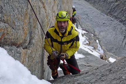 Karakorum 2009, Expedition Trentino - Michele Cagol close to the summit