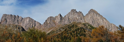Parco Naturale Paneveggio Pale di San Martino, Dolomiti - Panoramica sulle Lagorai