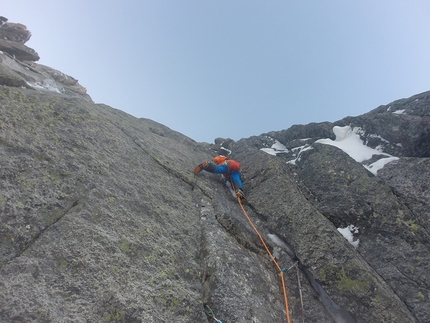 Universal Studio, new mixed climb on Rognon du Plan (Mont Blanc) by Jeff Mercier and Simon Chatelan