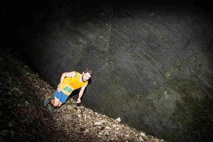 La Velenosa, corsa in montagna, Bolzano Bellunese - Diego di Martin durante la terza edizione di La Velenosa, la corsa in montagna a Bolzano Bellunese