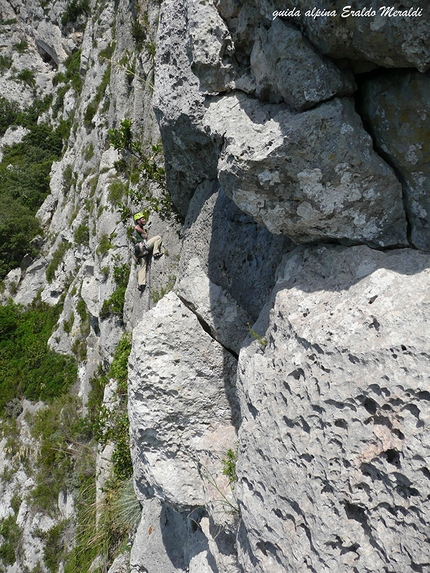 Monte Argentario, Costa della Scogliera, Canne d'Organo - Canne d'Organo: terzo tiro di Alexander