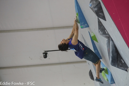 Bouldering World Cup 2016, Vail - During the six stage of the Bouldering World Cup 2016 in Vail, USA