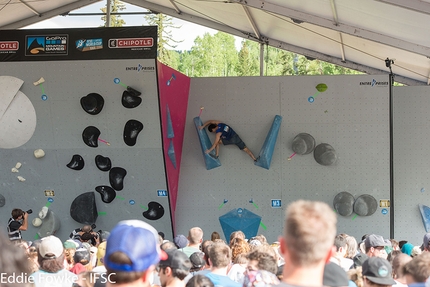 Bouldering World Cup 2016, Vail - During the six stage of the Bouldering World Cup 2016 in Vail, USA