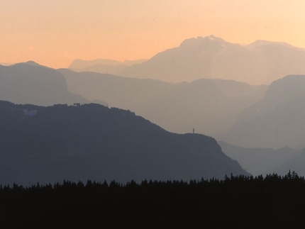 Altopiano del Renon Alto Adige camminare trekking - Sull'altopiano del Renon