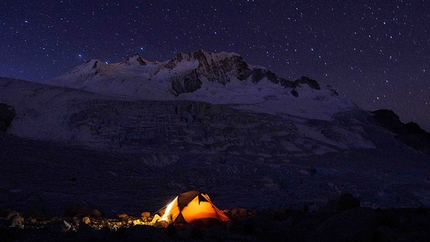 Illampu 2016, Bolivia, Rumi Mallku, Jaqusiri, mountaineering, Enrico Rosso, Pietro Sella, Davide Vitale, Antonio Zavattarelli - Jaqusiri - base camp, 06/2106