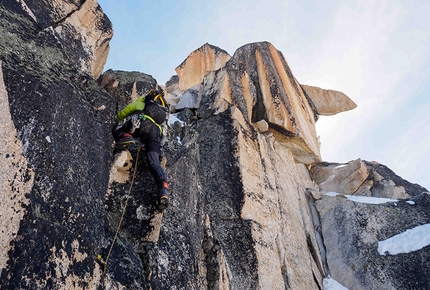 Illampu 2016, Bolivia, Rumi Mallku, Jaqusiri, alpinismo, Enrico Rosso, Pietro Sella, Davide Vitale, Antonio Zavattarelli - Jaqusiri - cresta sud-ovest 06/2106