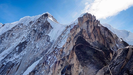 Illampu 2016, Bolivia, Rumi Mallku, Jaqusiri, mountaineering, Enrico Rosso, Pietro Sella, Davide Vitale, Antonio Zavattarelli - Jaqusiri - climbing the SW Ridge 06/2106