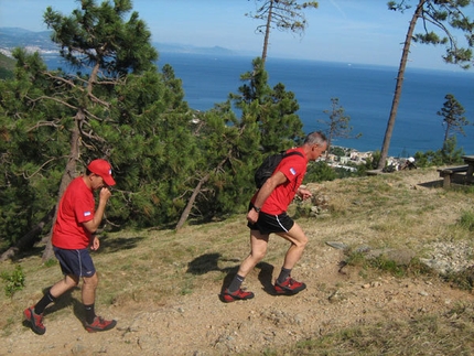 In vetta al Monte Bianco a meno di un anno da un infarto - In allenamento a maggio