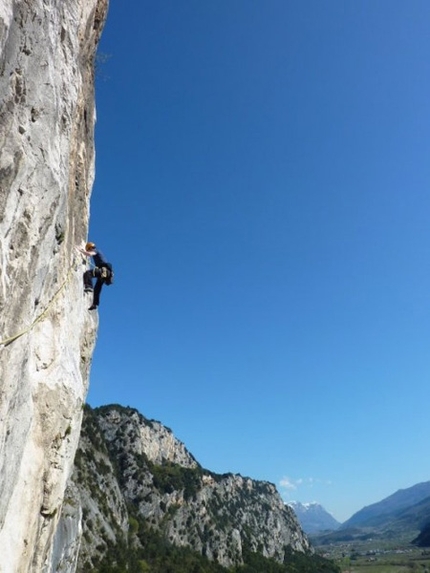 Zanzara e Labbradoro on Monte Colodri at Arco