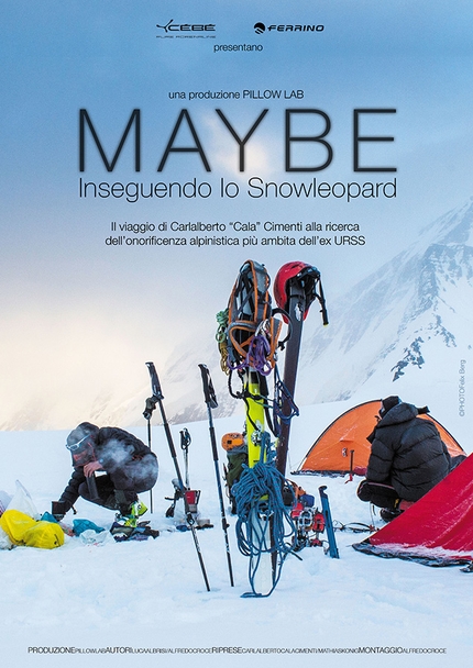 Maybe, inseguendo lo Snowleopard - Maybe, inseguendo lo Snowleopard, il documentario che racconta il progetto di Carlalberto Cimenti per conquistare la prestigiosa onorificenza 'Snow Leopard' della Federazione Alpinistica Russa.