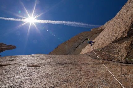 Caroline Ciavaldini repeats Voie Petit on Grand Capucin, Mont Blanc