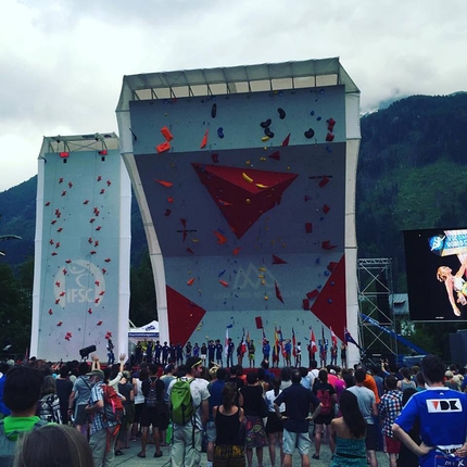 Climbing World Cup 2016 Lead and Speed at Chamonix