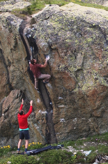 Chianale boulder, Valle Varaita, Piemonte, Claudia Colonia, Alessandro Penna - Chianale boulder: progetti