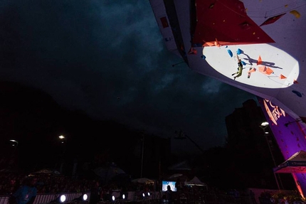 Lead World Cup 2016, Chamonix - During the Lead World Cup 2016 in Chamonix, France