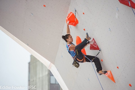 Lead World Cup 2016, Chamonix - Dinara Fakhritdinova