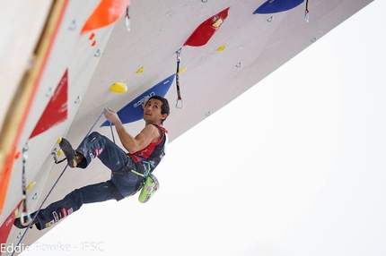 Lead World Cup 2016, Chamonix - Ramón Julian Puigblanque