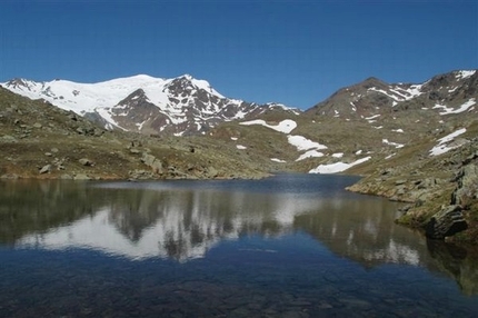 Rifugio Larcher, Lago delle Marmotte, Lago Lungo, Parco Nazionale dello Stelvio, Trentino - Lago Lungo