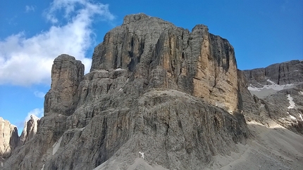 Pisciadù, Sella, Dolomiti, Ivo Ferrari - Cima Pisciadù (2985m), Gruppo del Sella, Dolomiti