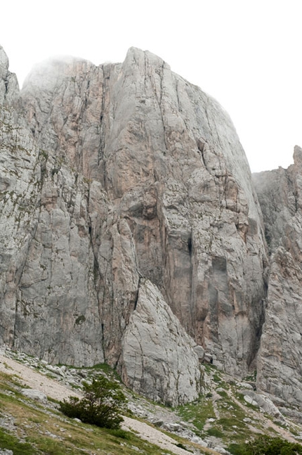 Gran Sasso d'Italia - II° Pilastro di Pizzo d’Intermesoli da sud est