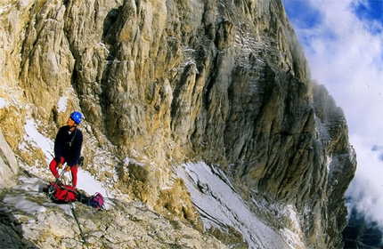 Gran Sasso d'Italia - Sulla via SUCAI, Vetta occidentale del Corno Grande