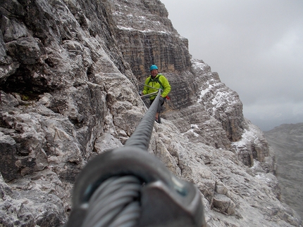 Alta Via della Grande Guerra nelle Dolomiti - Via Ferrata Lipella alla Tofana