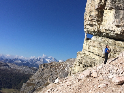 Alta Via della Grande Guerra nelle Dolomiti - Gran guardia Tofana, Castelletto 9 - 15