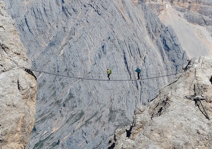 Sentiero Ivano Dibona - Sentiero Ivano Dibona, Cristallo, Dolomiti