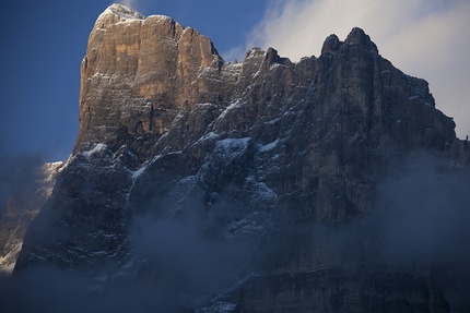 Cima Busazza, Civetta, Dolomiti, Manrico Dell'Agnola, Maurizio Giordani - Cima Busazza (Gruppo della Civetta, Dolomiti)