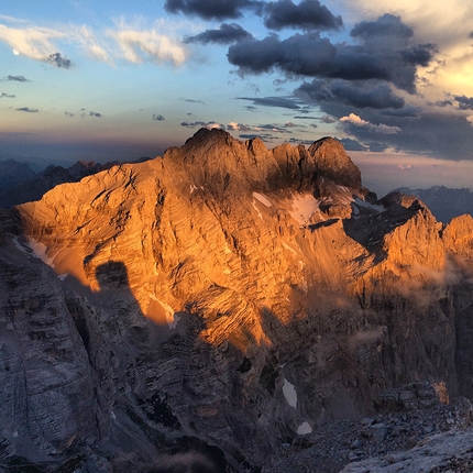 Cima Busazza, Civetta, Dolomiti, Manrico Dell'Agnola, Maurizio Giordani - Cima Busazza (Gruppo della Civetta, Dolomiti)