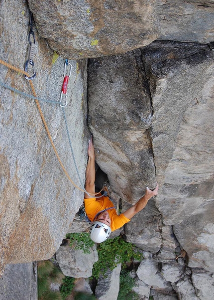 Valle dell'Orco, Gran Paradiso - Apertura del primo tiro 'clean' di Cani e gatti