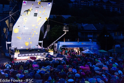 Coppa del Mondo Lead 2016, Briançon Francia - Durante la terza tappa della Coppa del Mondo Lead 2016 a Briançon