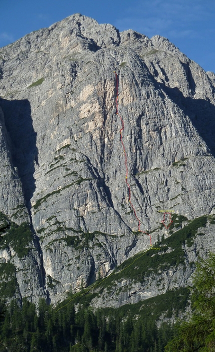 Via Da Pozzo - Bachmann on Cima Marcoira, Dolomites