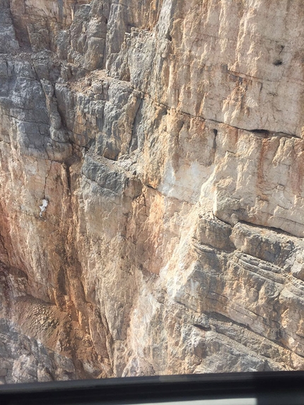 Frana sul Pelmo: il sopralluogo del Soccorso Alpino