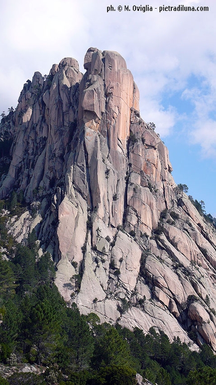 Bavella, Corsica, arrampicata, Barney Vaucher - La Lunarda, Bavella, Corsica