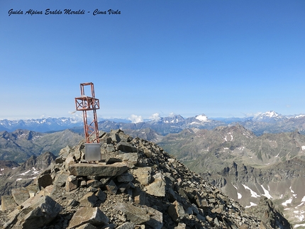 Cima Viola, Alta Valtellina - Cima Viola - sulla vetta