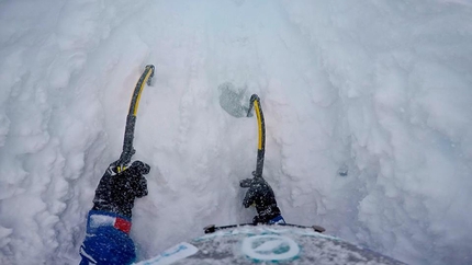 Markus Pucher, Cerro Torre, Patagonia - Markus Pucher attempting to solo Cerro Torre in summer 2015