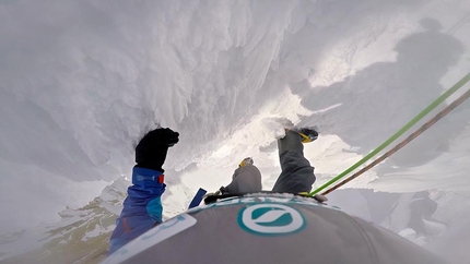 Markus Pucher, Cerro Torre, Patagonia - Markus Pucher attempting to solo Cerro Torre in summer 2015