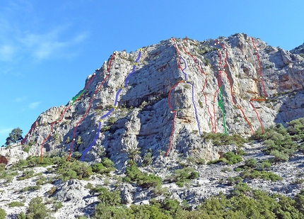 Sardegna nuove vie alpinistiche - Via Seadas (Surtana)