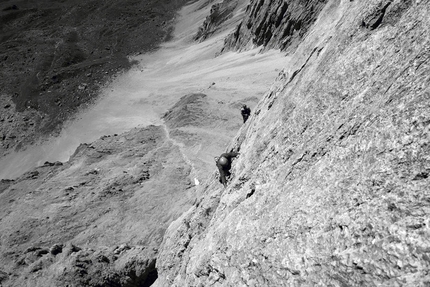 Torre del Formenton (gruppo Marmolada - Ombretta) - Sulla via Gogna-Pellegrinon