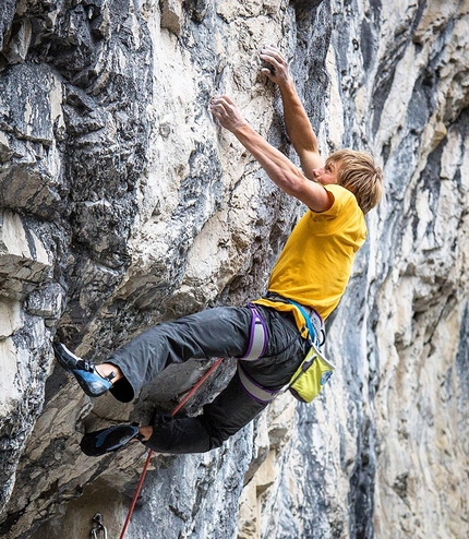 Alexander Megos - Alexander Megos arrampicando in Canada