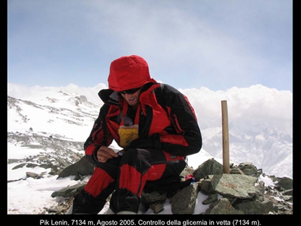 Diabete, arrampicata, montagna, Cecilia Marchi - Marco Peruffo al Pik Lenin