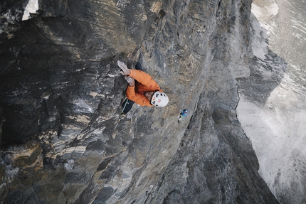 Ötztal, new rock climb up Kristallwand by Hansjörg Auer and Alexander Blümel