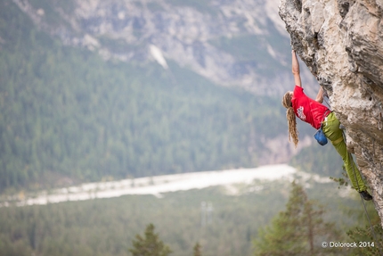 Stube, Val di Lando, Dolomites - Sport climbing at Stube, Val di Lando, Dolomites