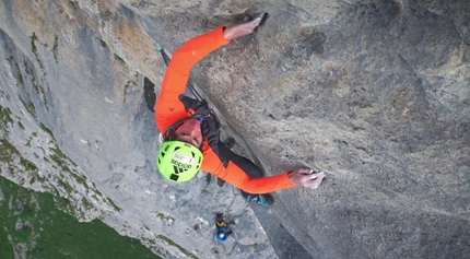 IF, the Sasso Cavallo climb by Matteo Della Bordella and Eugenio Pesci